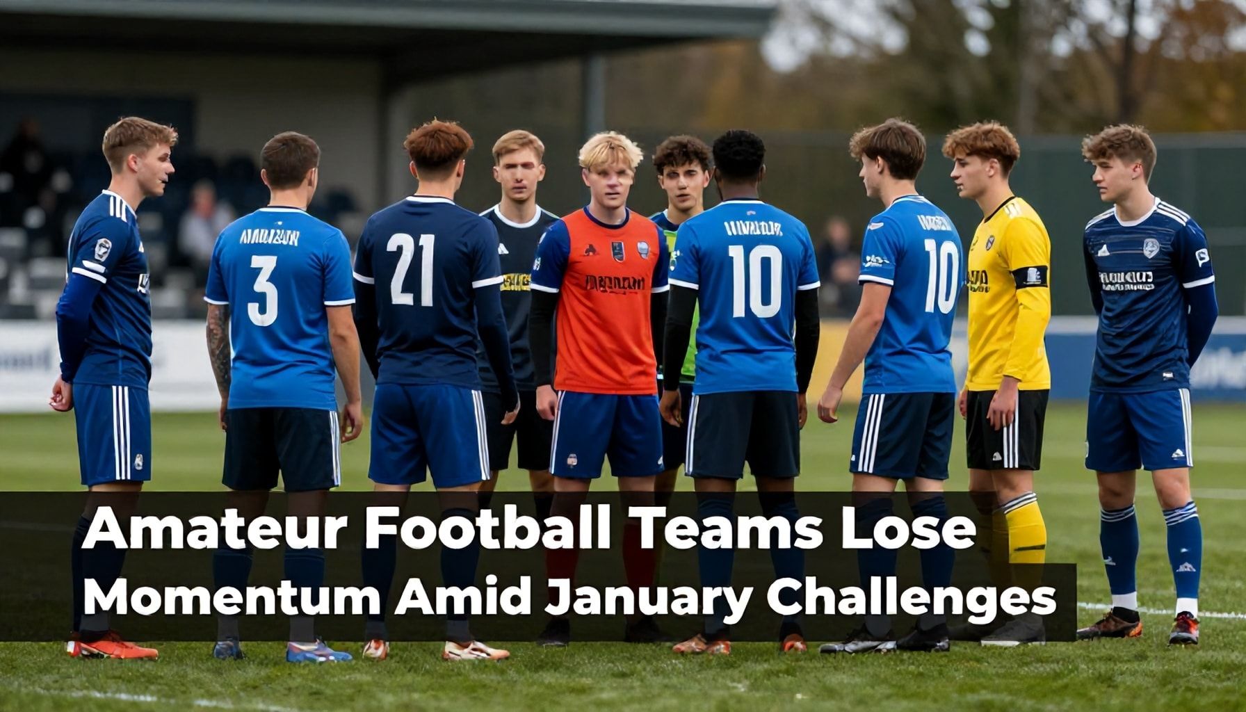 Amateur Football Teams Lose Momentum Amid January Challenges