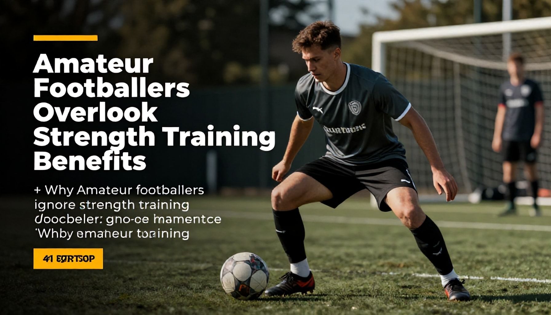Amateur Footballers Overlook Strength Training Benefits