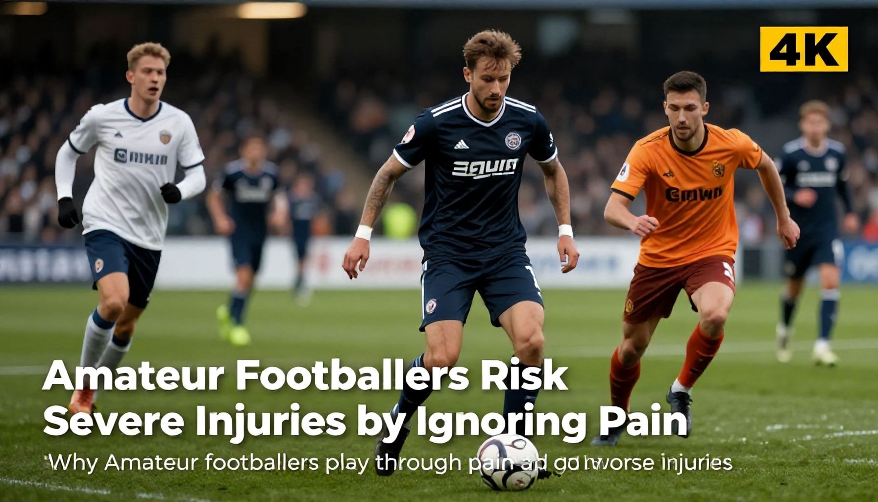 Amateur Footballers Risk Severe Injuries by Ignoring Pain