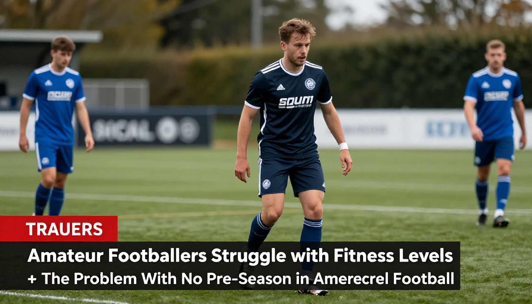 Amateur Footballers Struggle with Fitness Levels