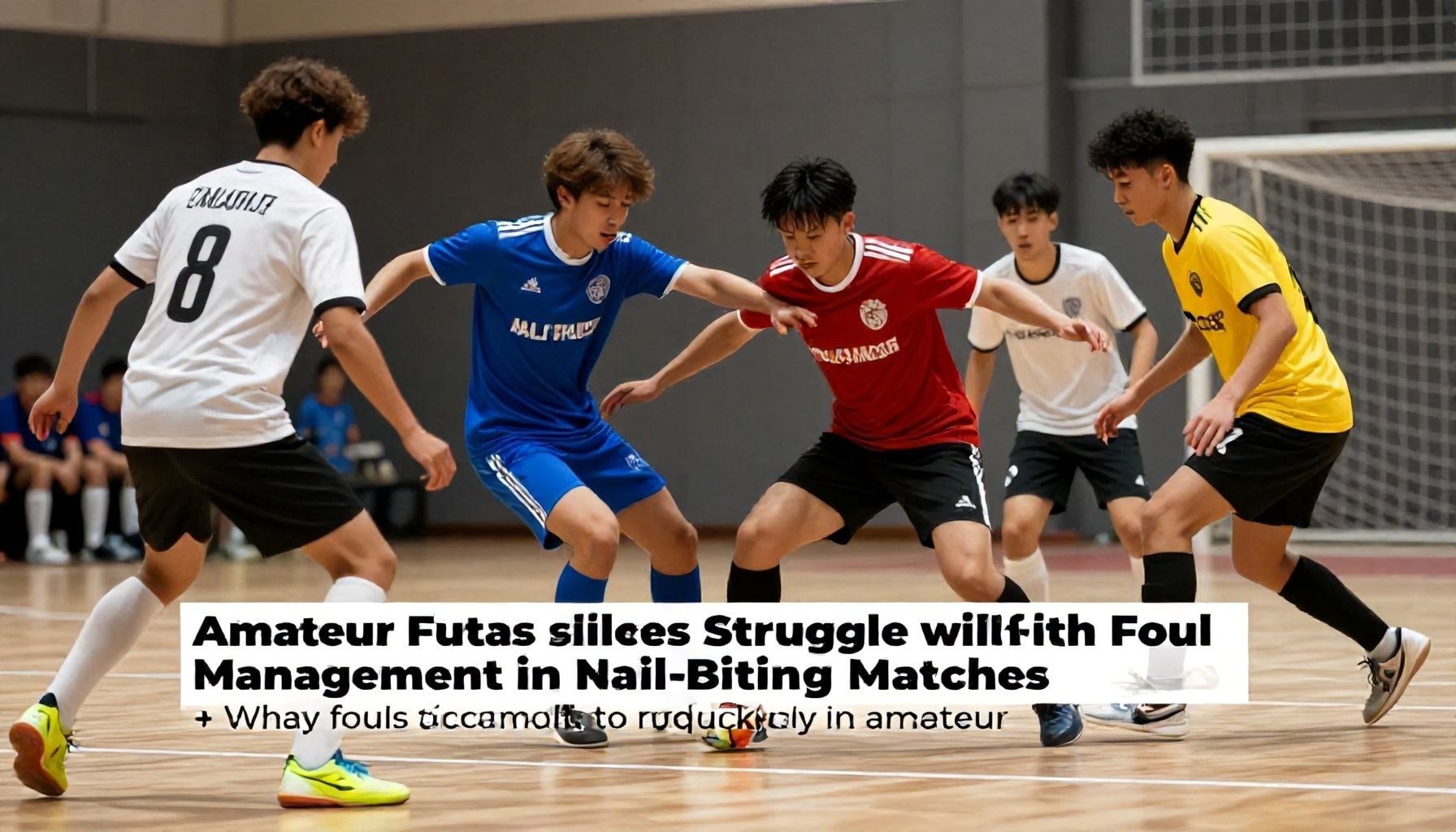 Amateur Futsal Players Struggle with Foul Management in Nail-Biting Matches