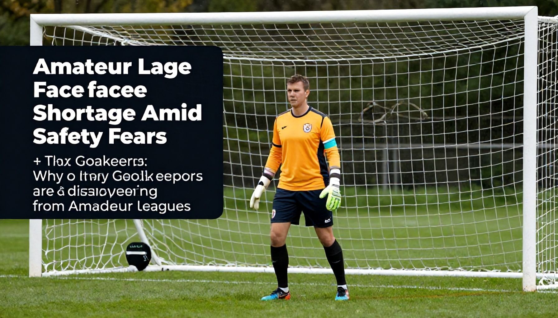 Amateur Leagues Face Goalkeeper Shortage Amid Safety Fears