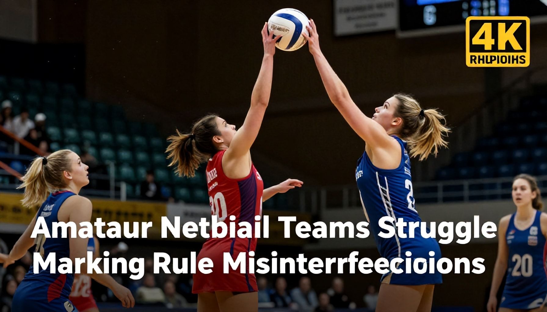 Amateur Netball Teams Struggle with Marking Rule Misinterpretations