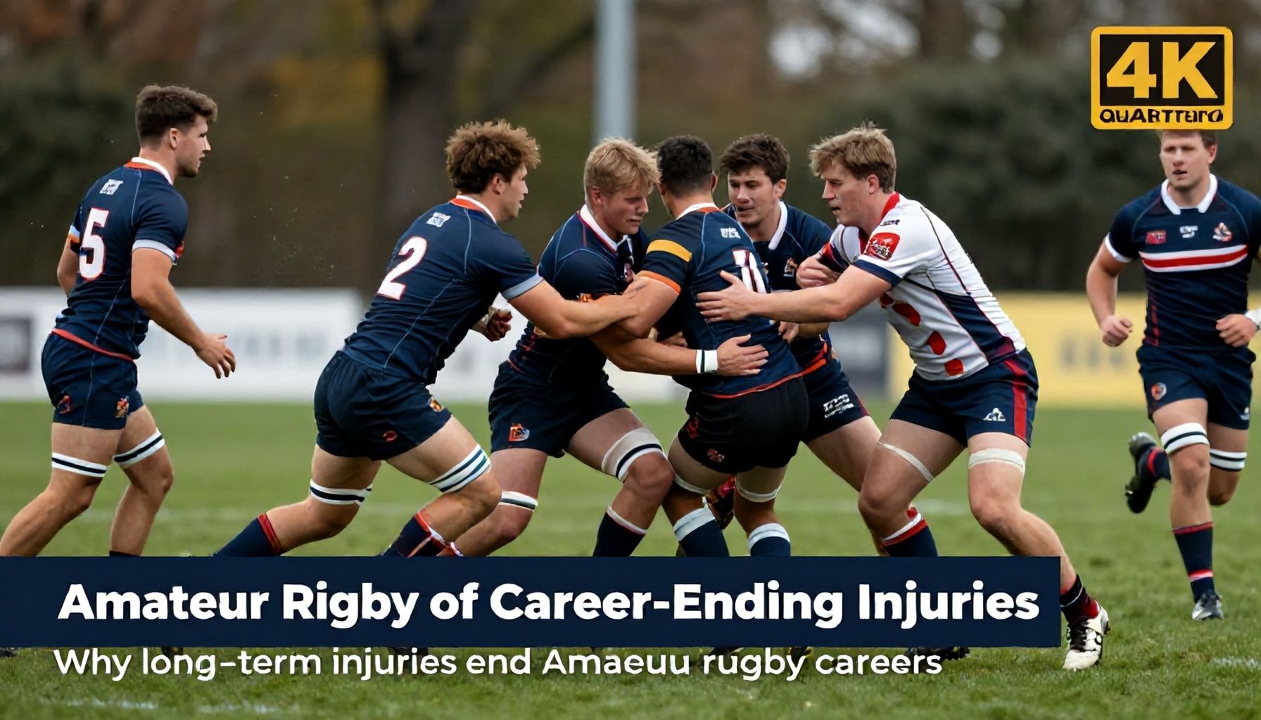 Amateur Rugby Players at High Risk of Career-Ending Injuries