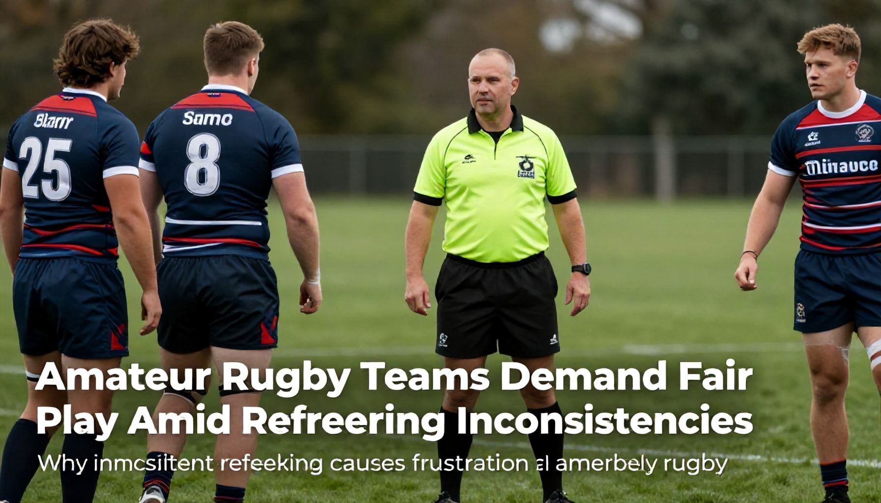 Amateur Rugby Teams Demand Fair Play Amid Refereeing Inconsistencies