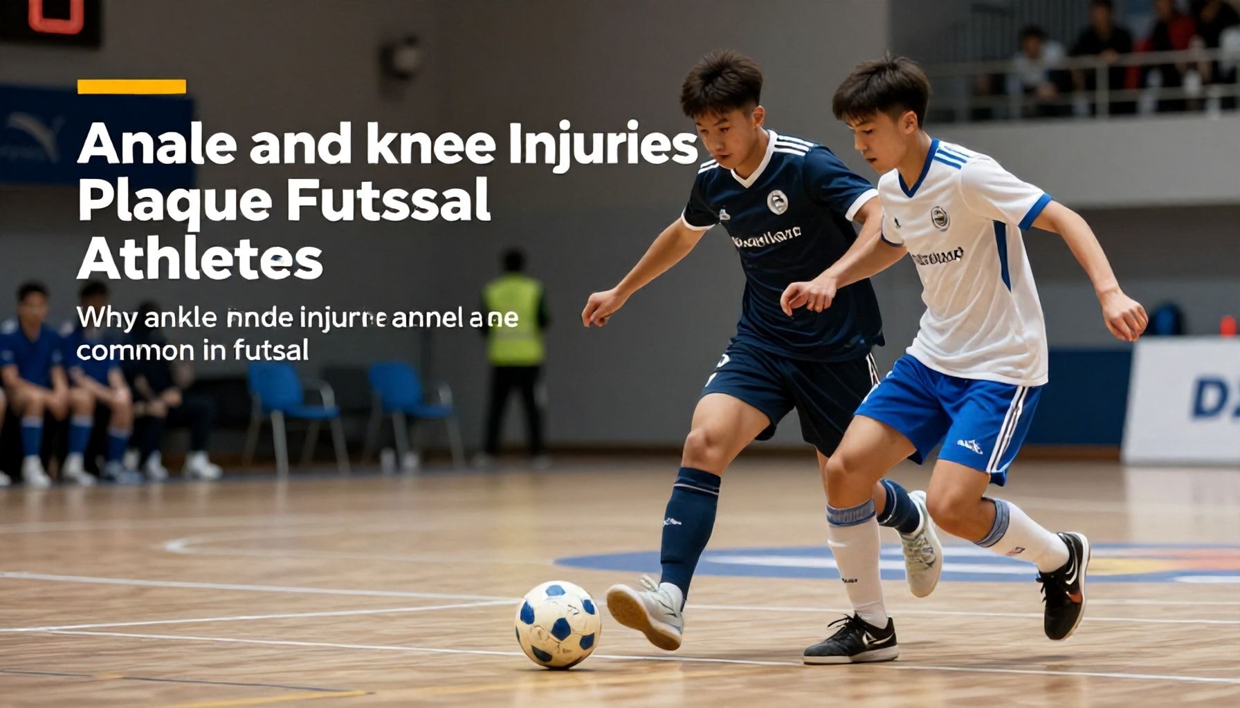 Ankle and Knee Injuries Plague Futsal Athletes