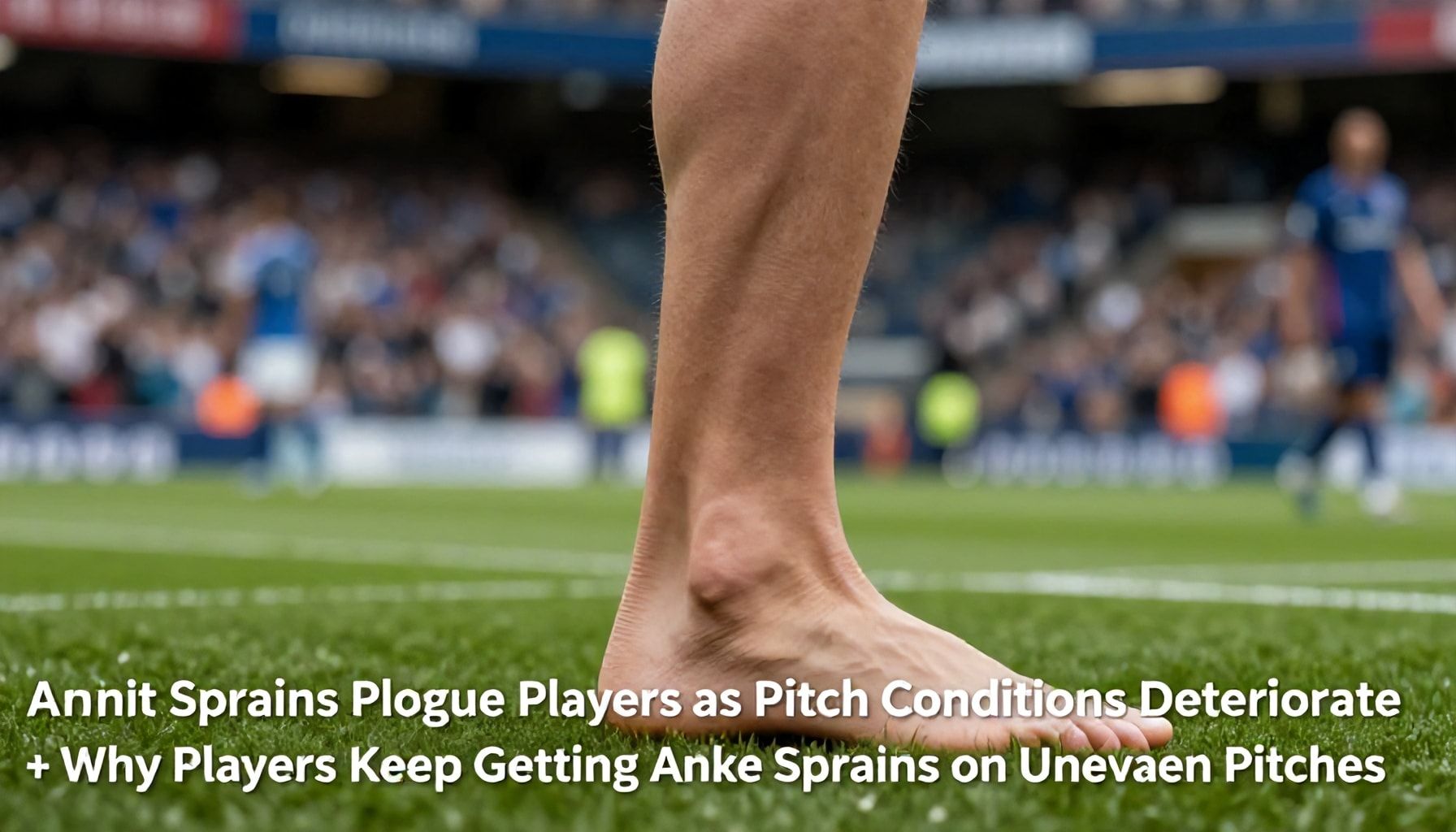 Ankle Sprains Plague Players as Pitch Conditions Deteriorate