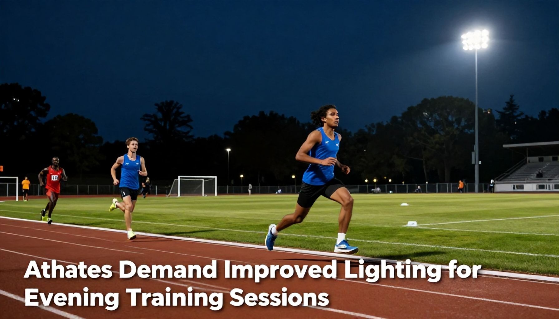 Athletes Demand Improved Lighting for Evening Training Sessions