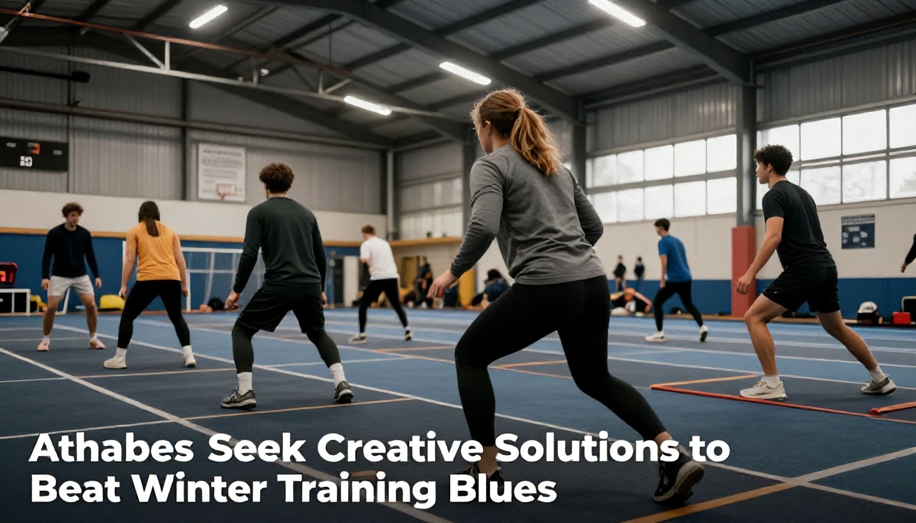 Athletes Seek Creative Solutions to Beat Winter Training Blues