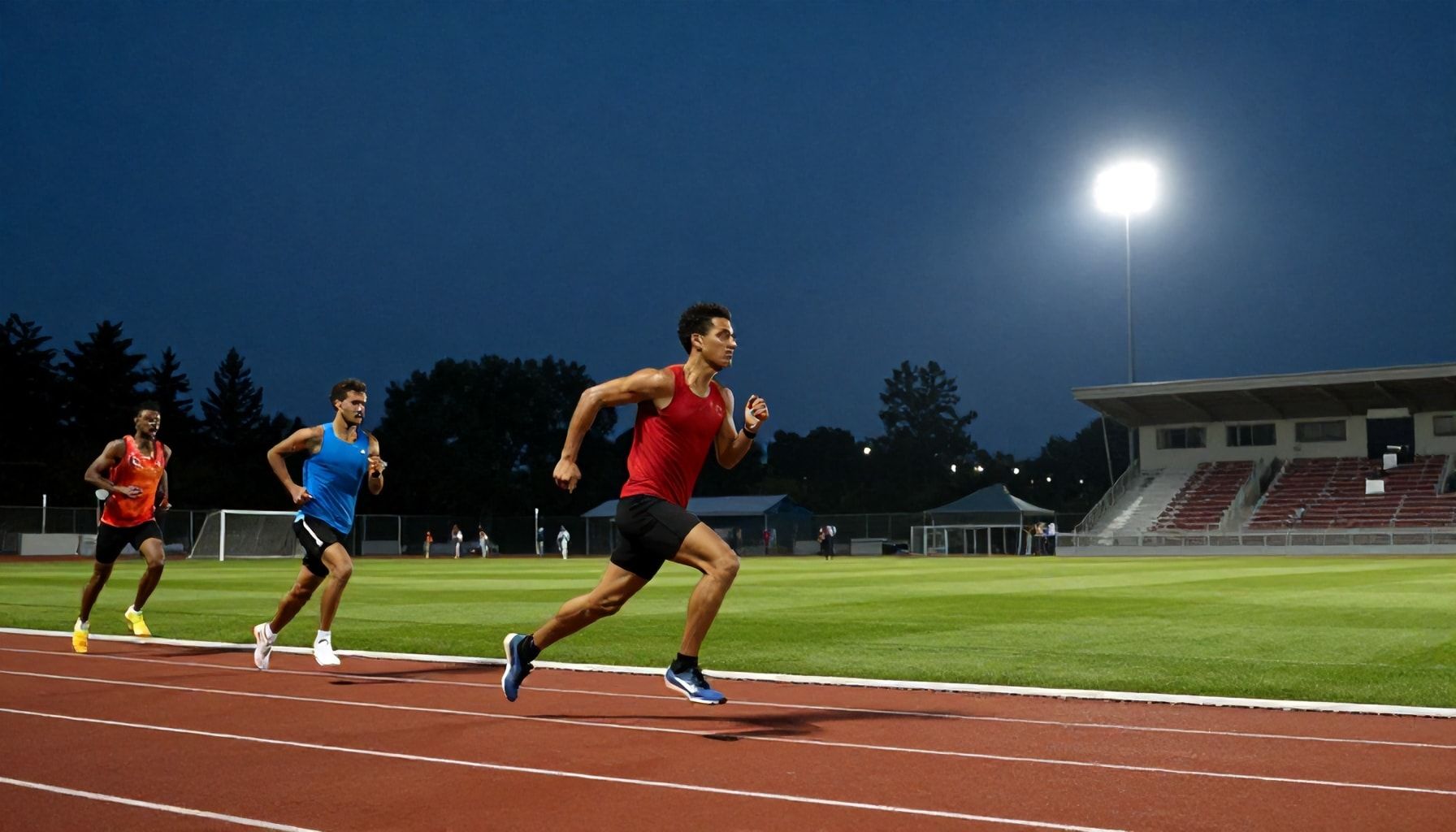 Athletes Struggle with Evening Training Due to Inadequate Stadium Lighting