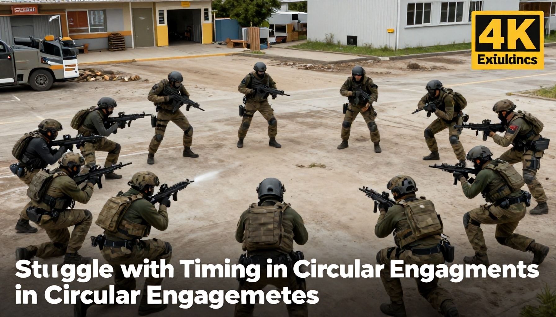 Attackers Struggle with Timing in Circular Engagements