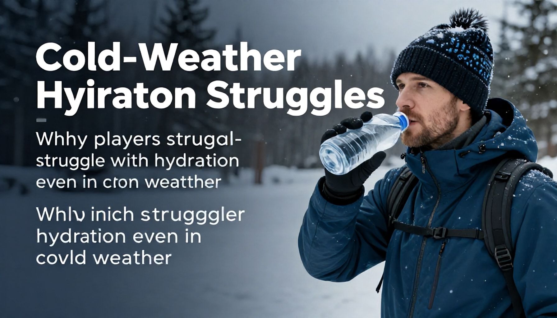 Background Information on Cold-Weather Hydration Struggles