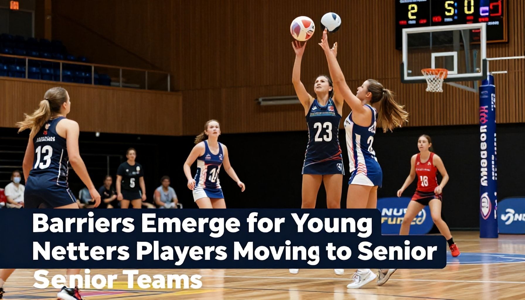 Barriers Emerge for Young Netball Players Moving to Senior Teams
