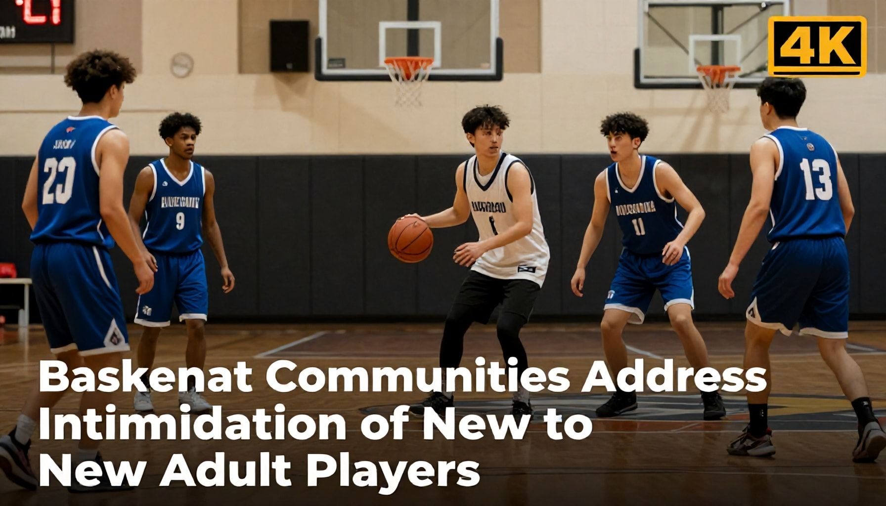 Basketball Communities Address Intimidation of New Adult Players