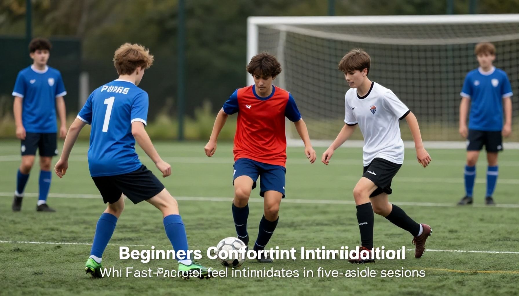 Beginners Confront Intimidation in Fast-Paced Five-a-Side Football
