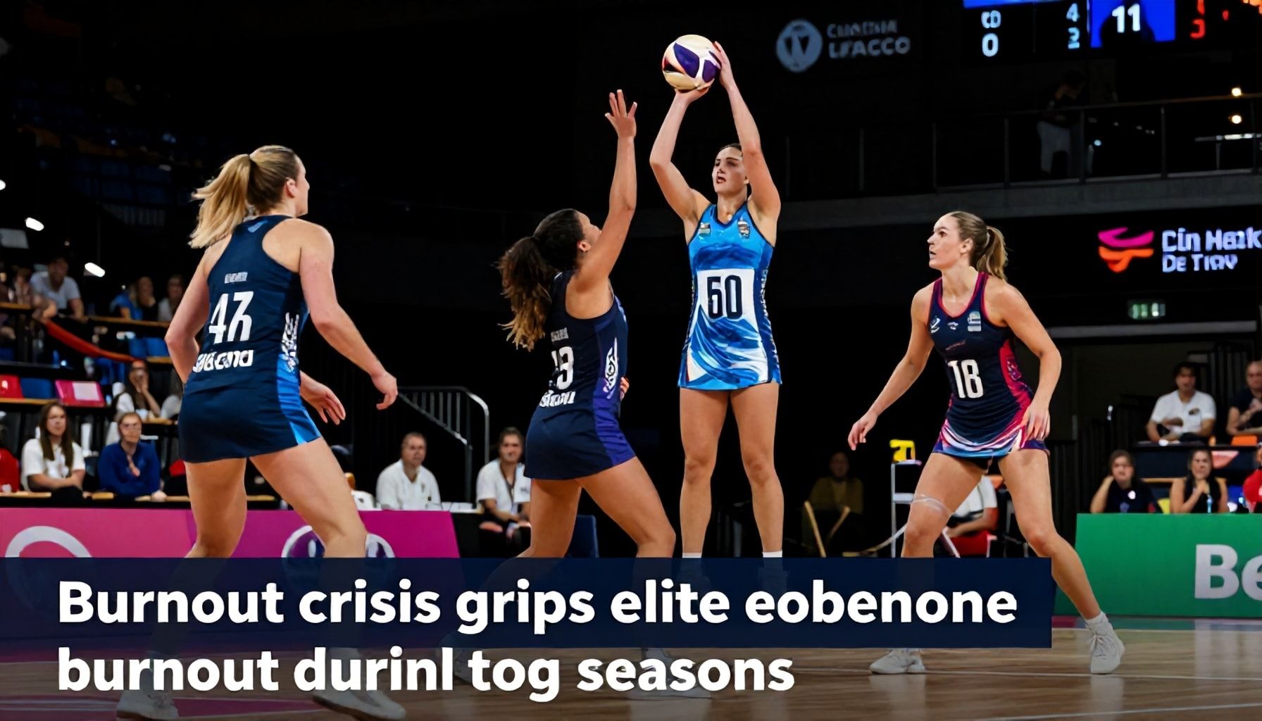 Burnout crisis grips elite netball players