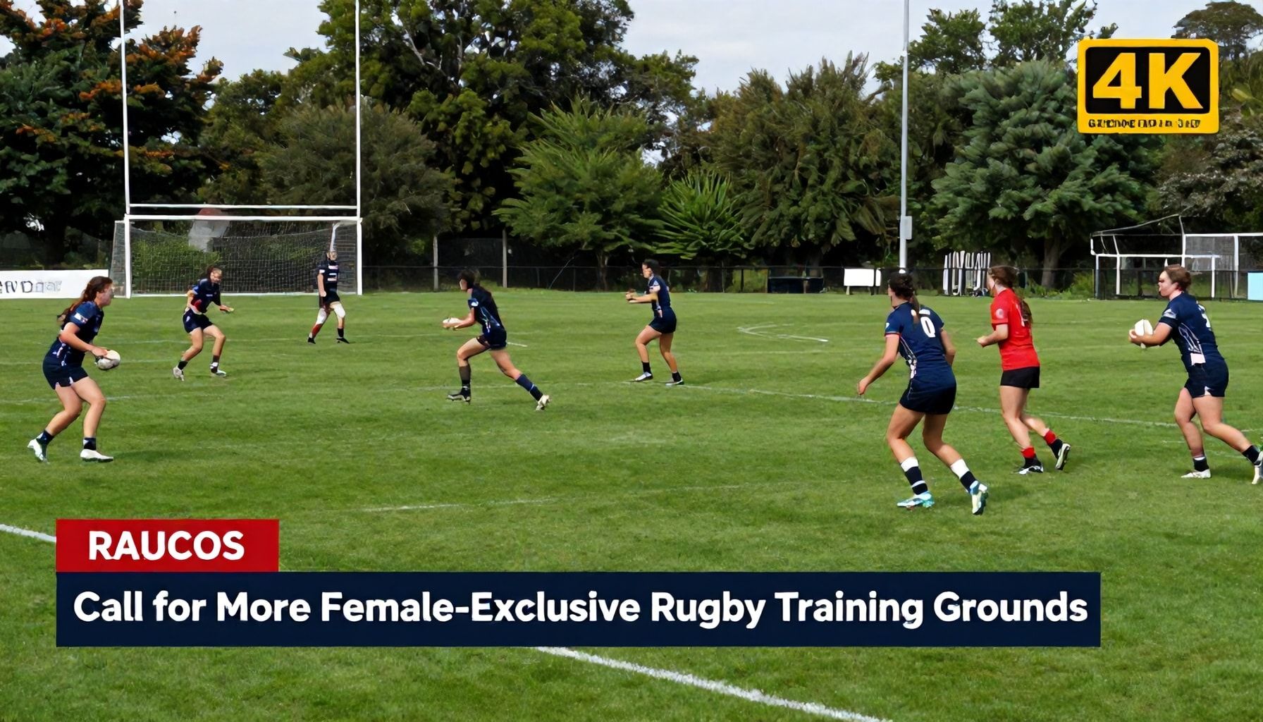 Call for More Female-Exclusive Rugby Training Grounds