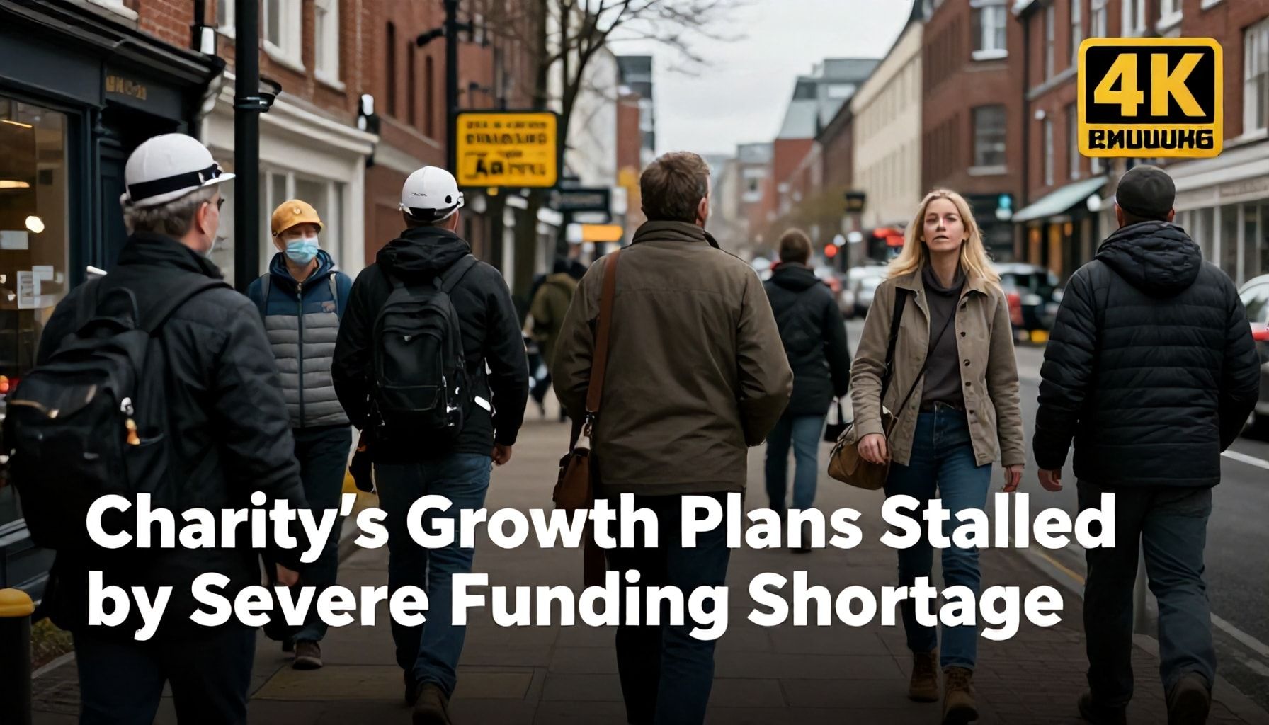 Charity's Growth Plans Stalled by Severe Funding Shortage