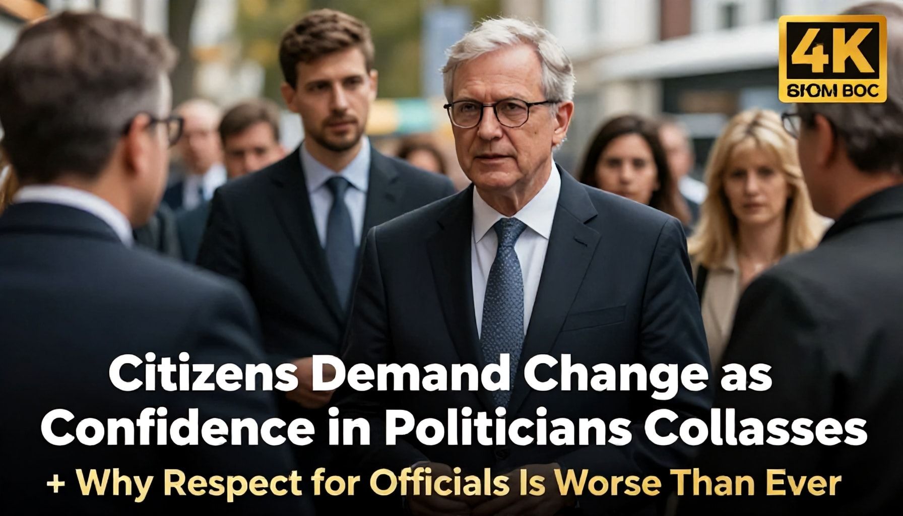 Citizens Demand Change as Confidence in Politicians Collapses