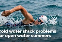Open water swimmers face cold water shock risks this summer