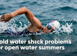 Open water swimmers face cold water shock risks this summer