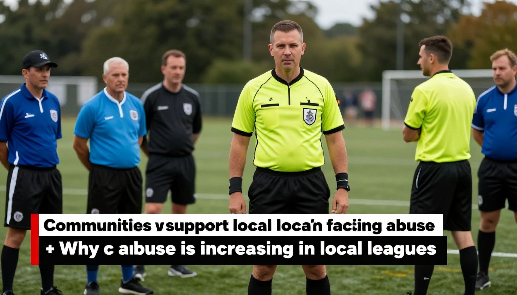 Communities rally to support local referees facing abuse