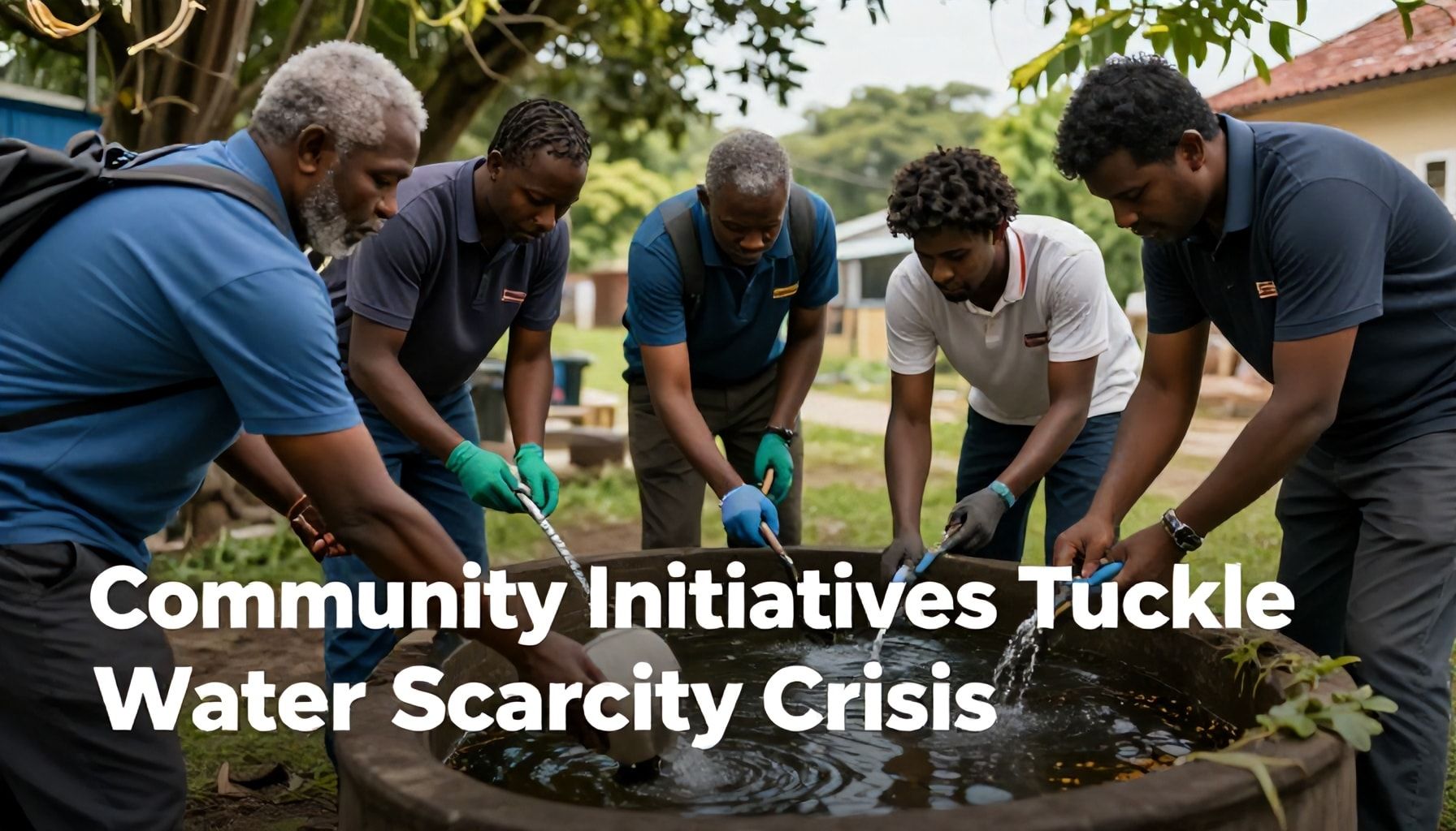 Community Initiatives Tackle Water Scarcity Crisis