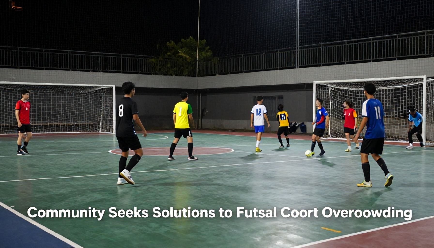 Community Seeks Solutions to Futsal Court Overcrowding