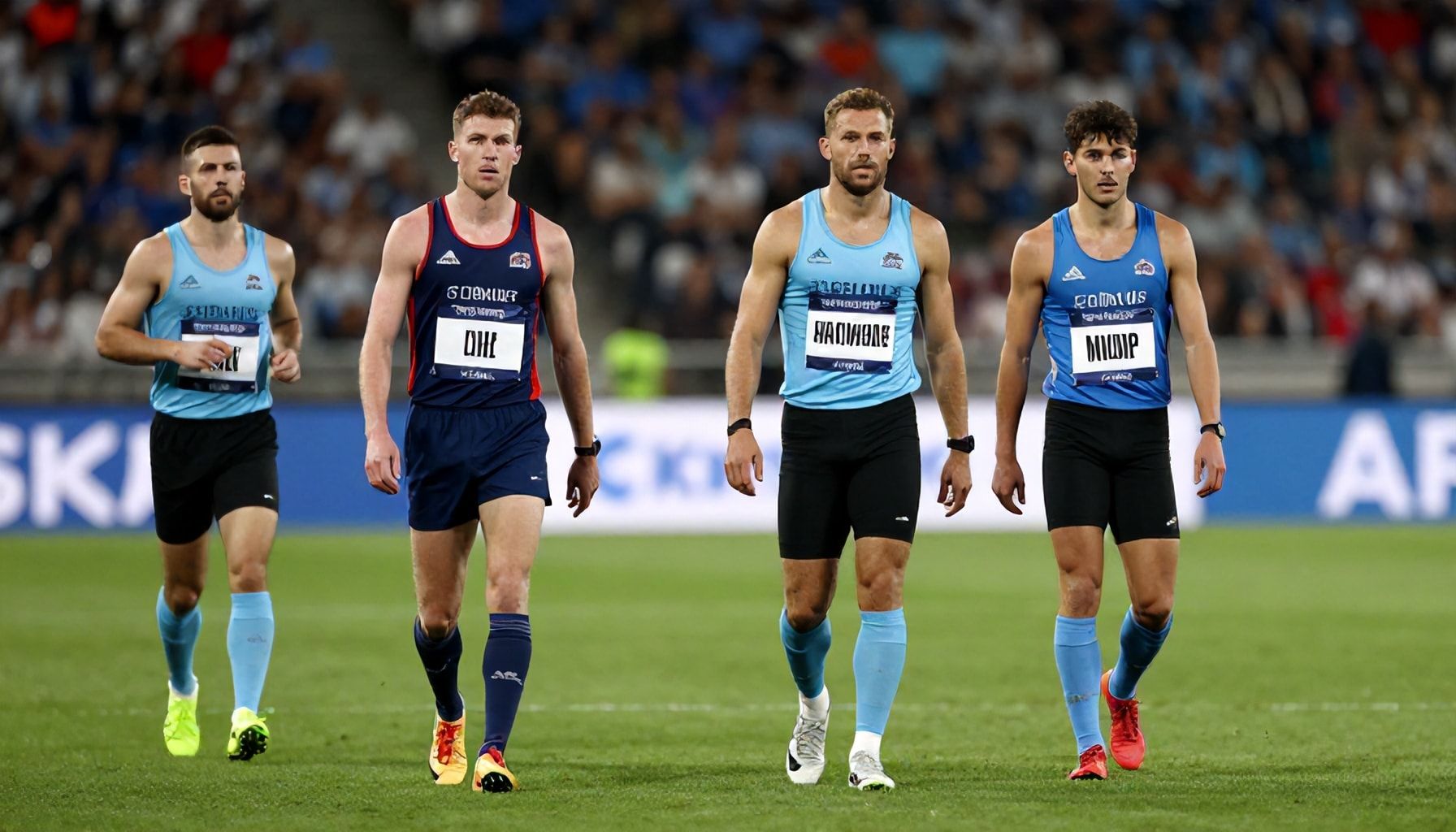 Competitive Walkers Confront Aggressive Behaviour on the Pitch