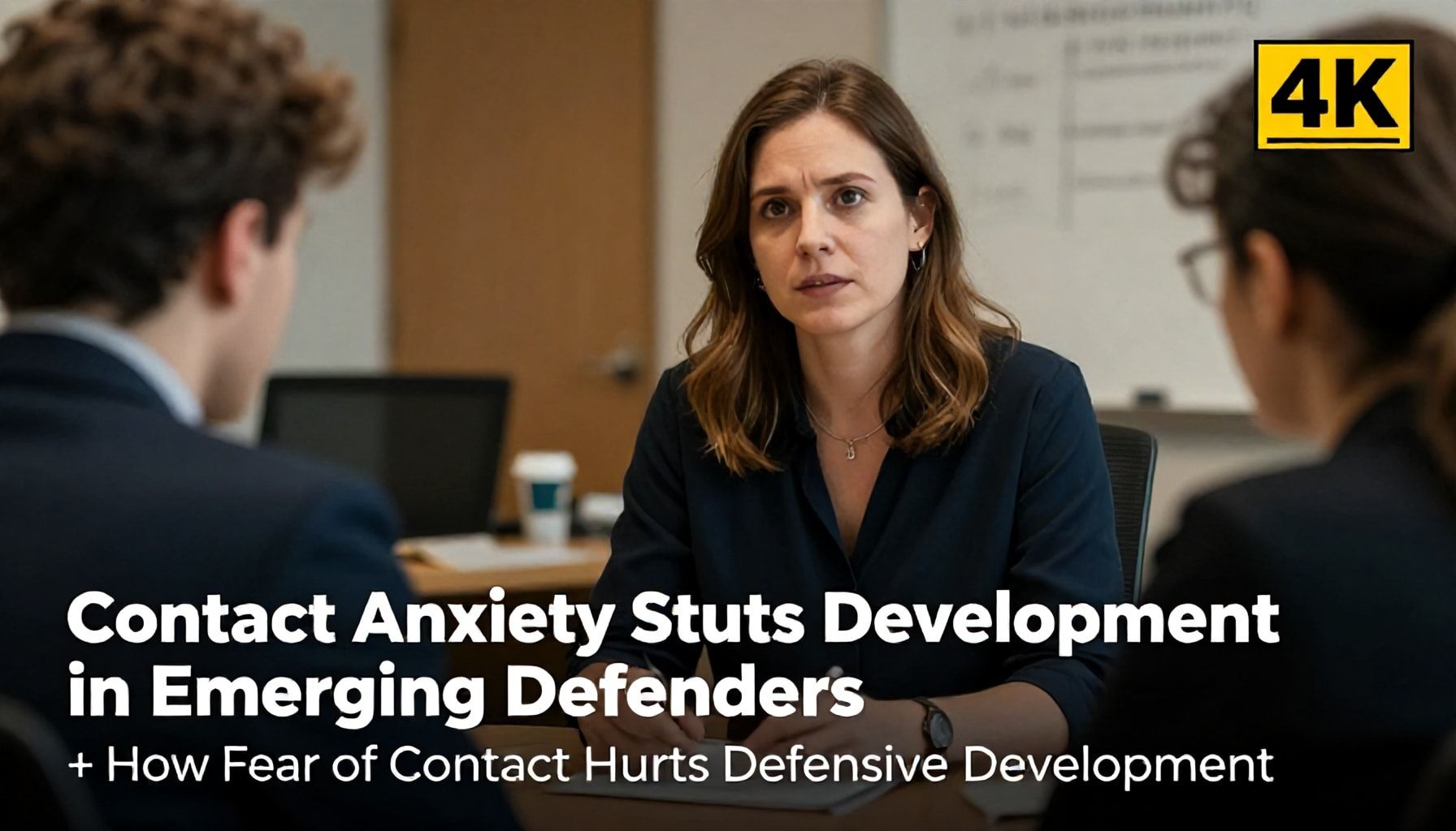 Contact Anxiety Stunts Development in Emerging Defenders