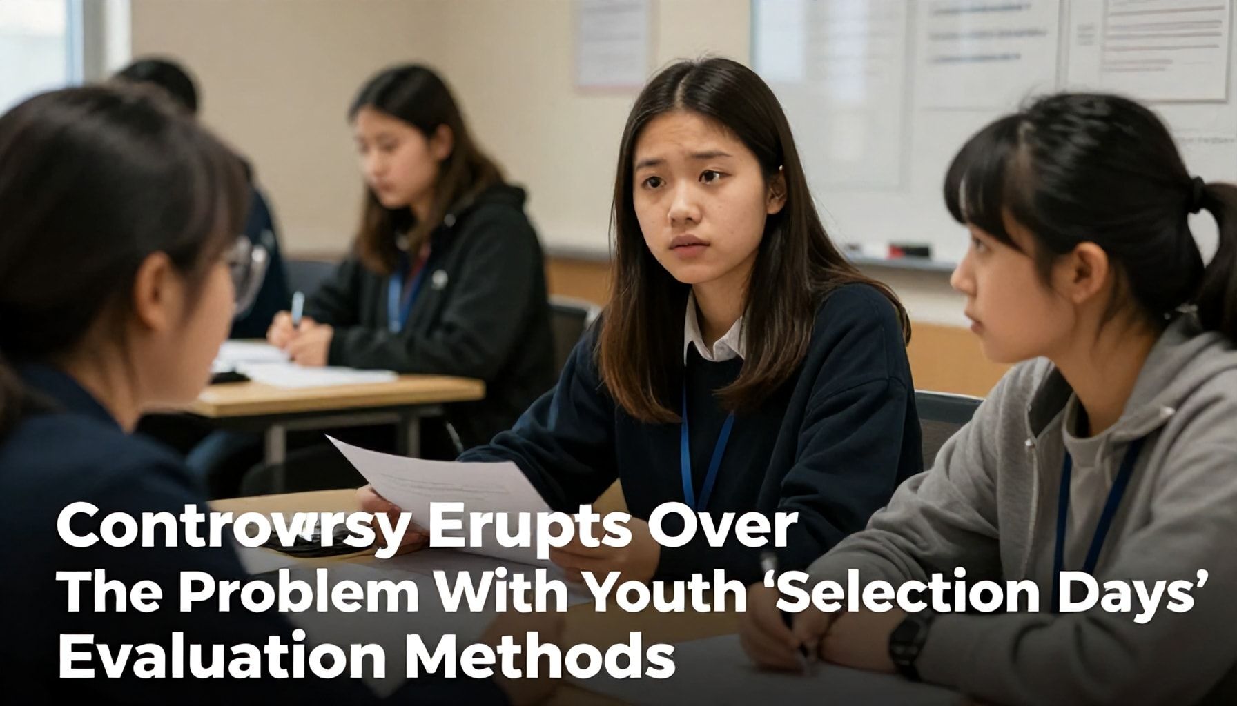 Controversy Erupts Over Youth "Selection Days" Evaluation Methods