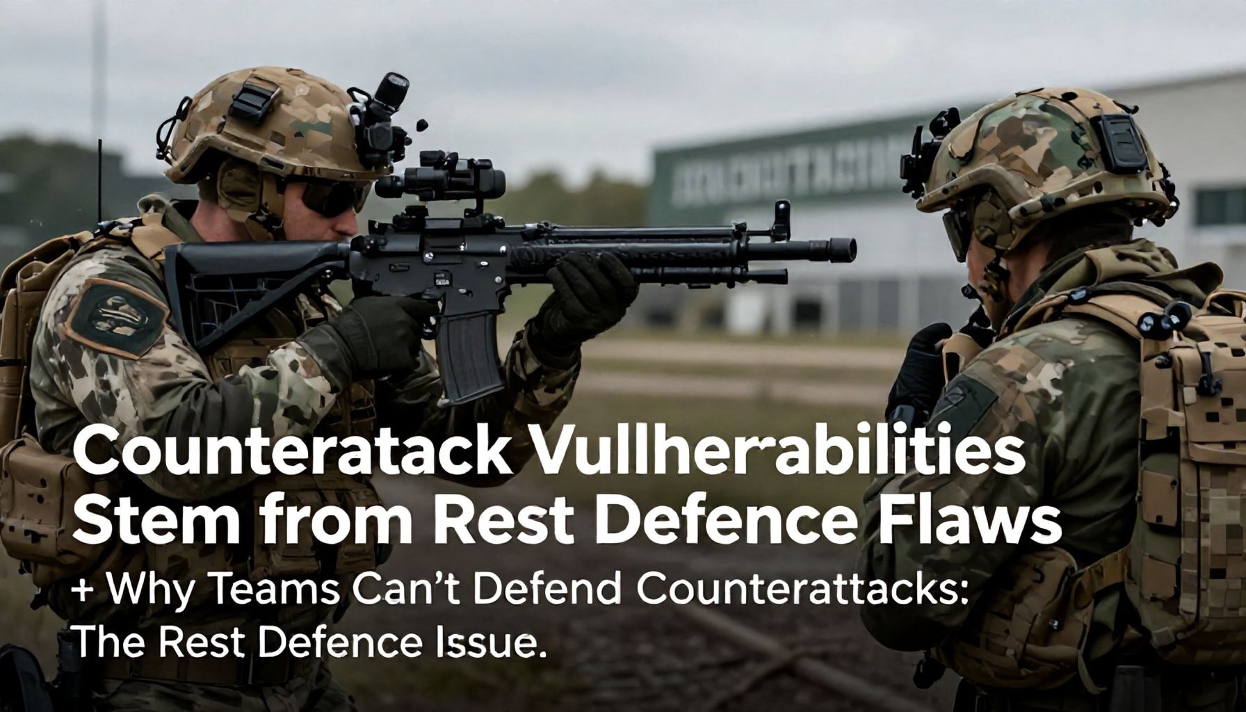 Counterattack Vulnerabilities Stem from Rest Defence Flaws
