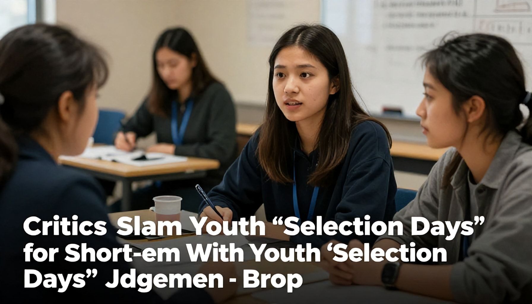 Critics Slam Youth "Selection Days" for Short-Term Judgement