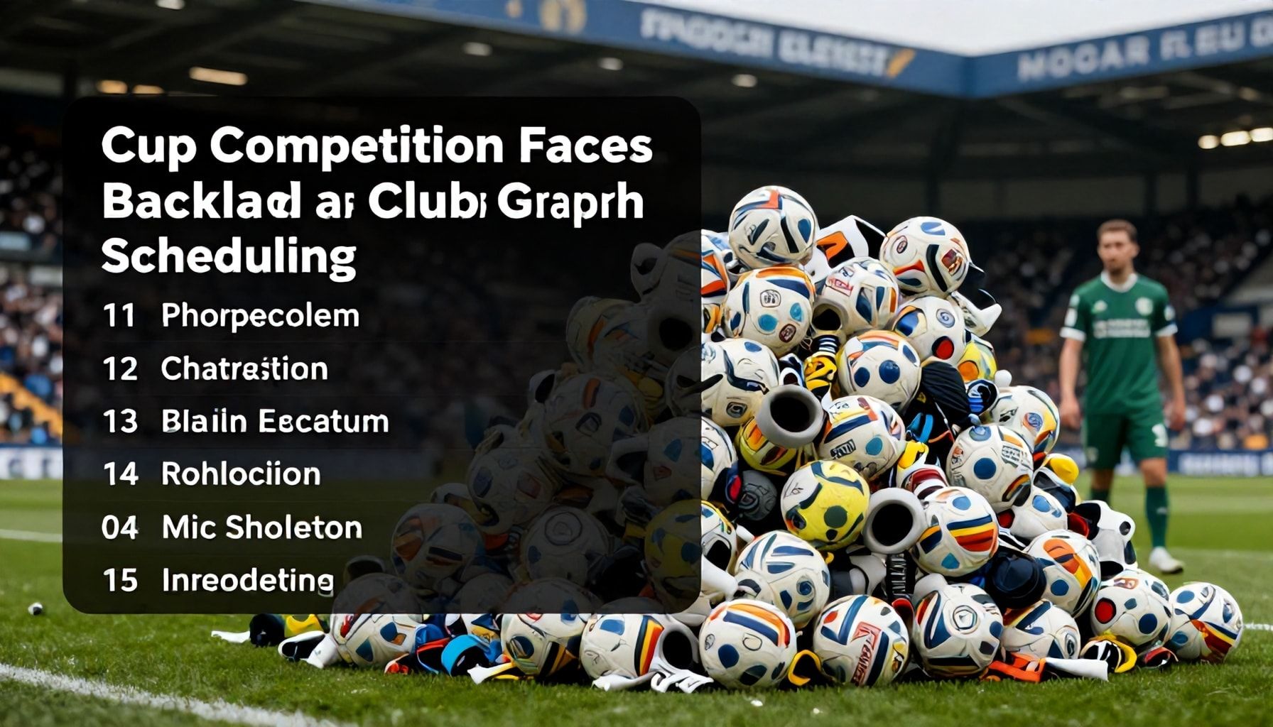 Cup Competition Faces Backlog as Clubs Grapple with Scheduling