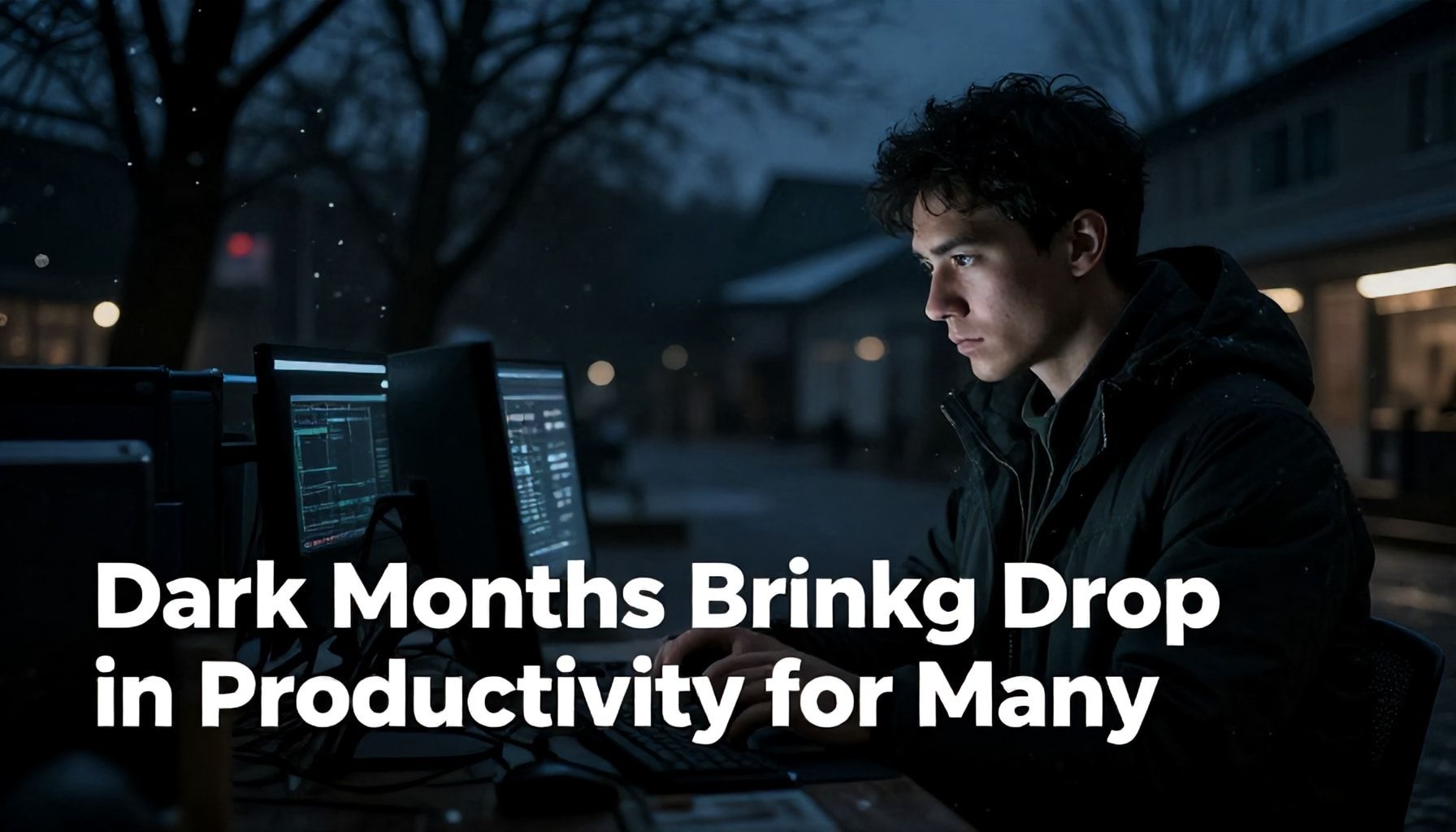 Dark Months Bring Drop in Productivity for Many