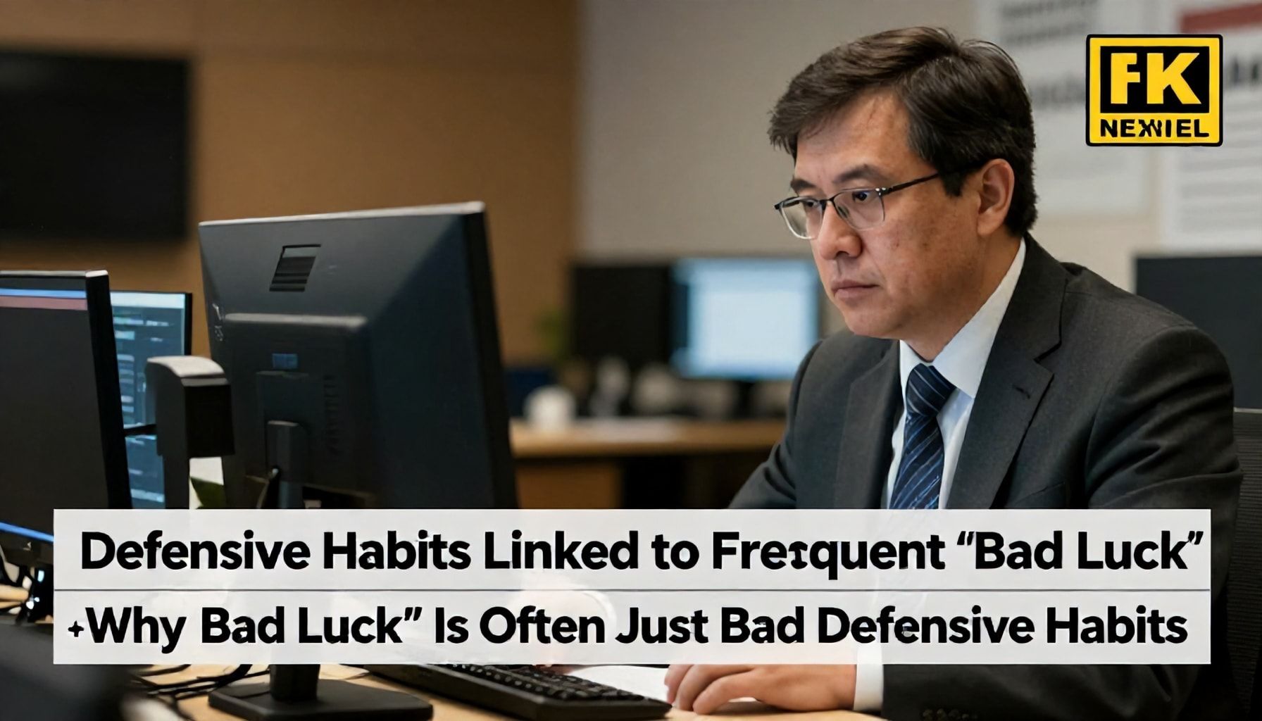 Defensive Habits Linked to Frequent 'Bad Luck' Incidents