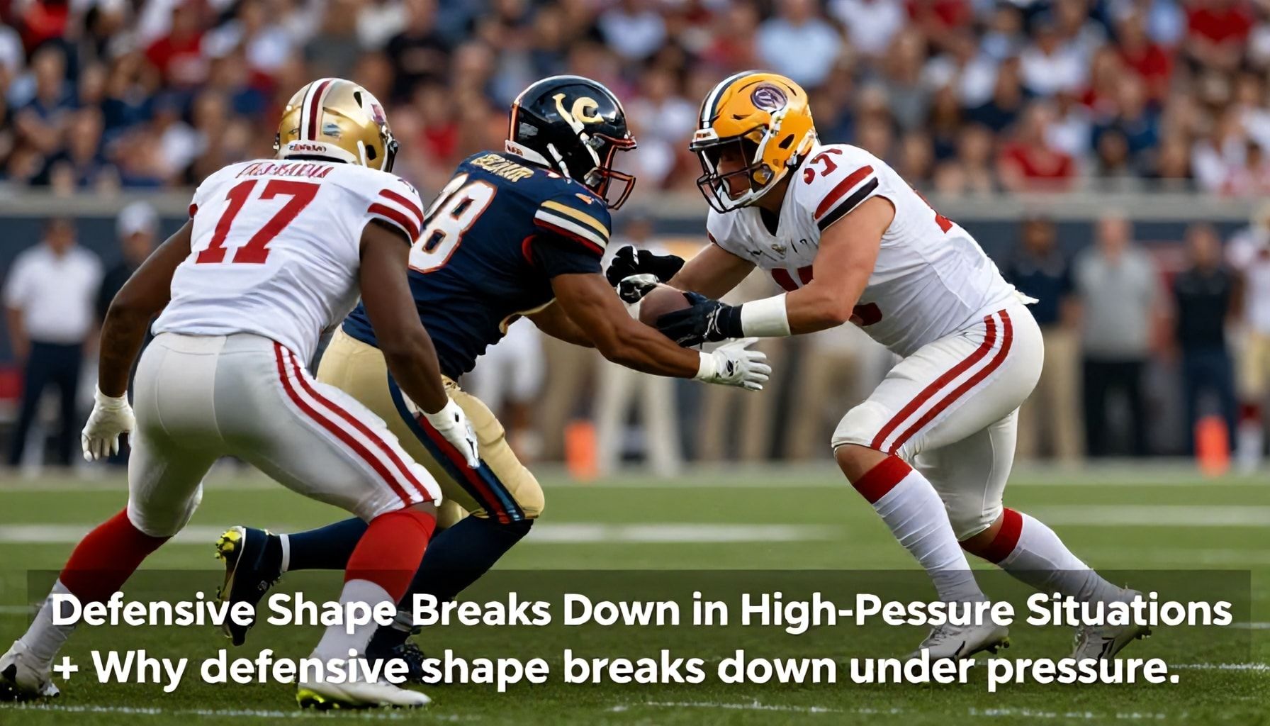 Defensive Shape Breaks Down in High-Pressure Situations