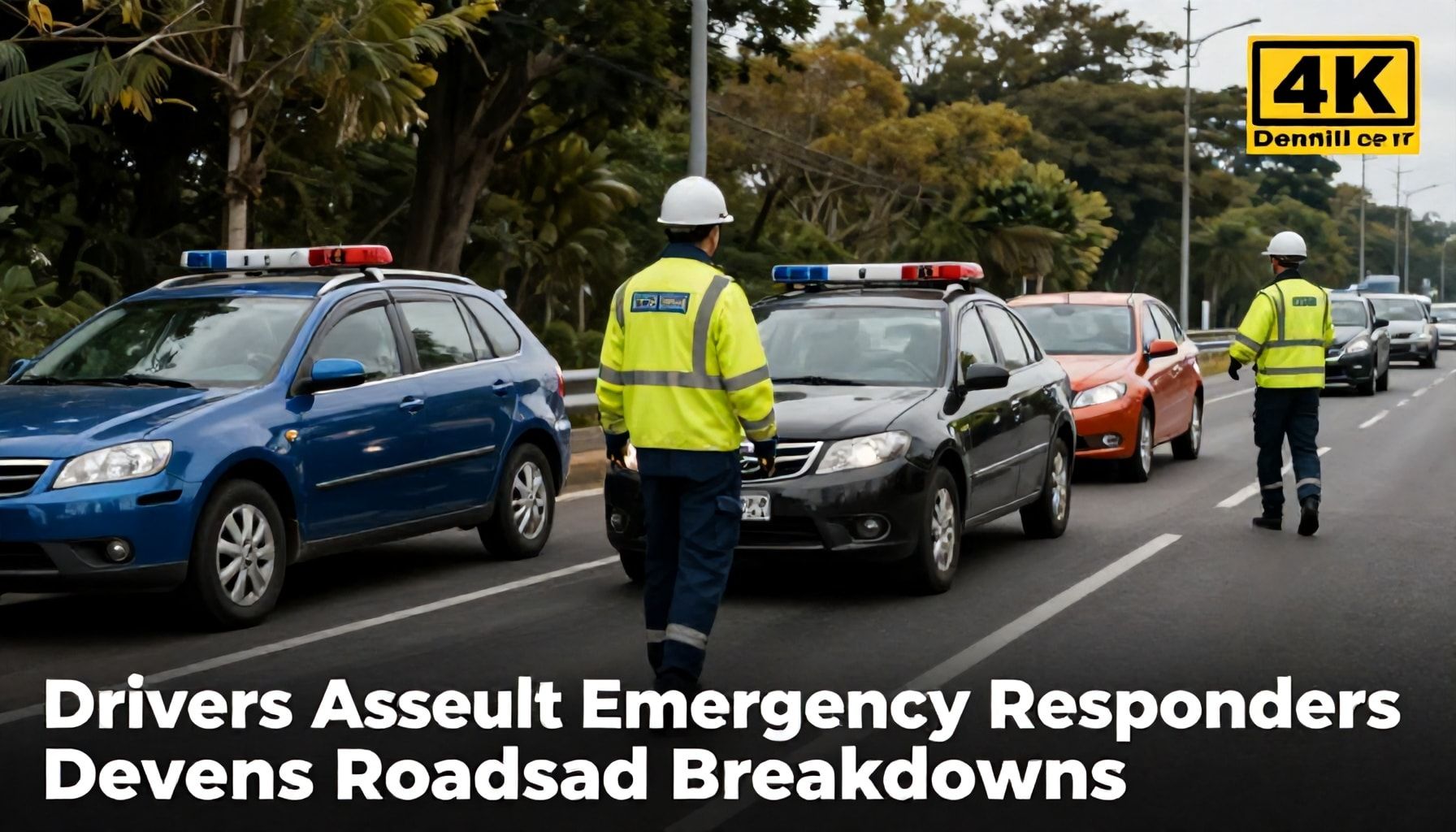 Drivers Assault Emergency Responders During Roadside Breakdowns