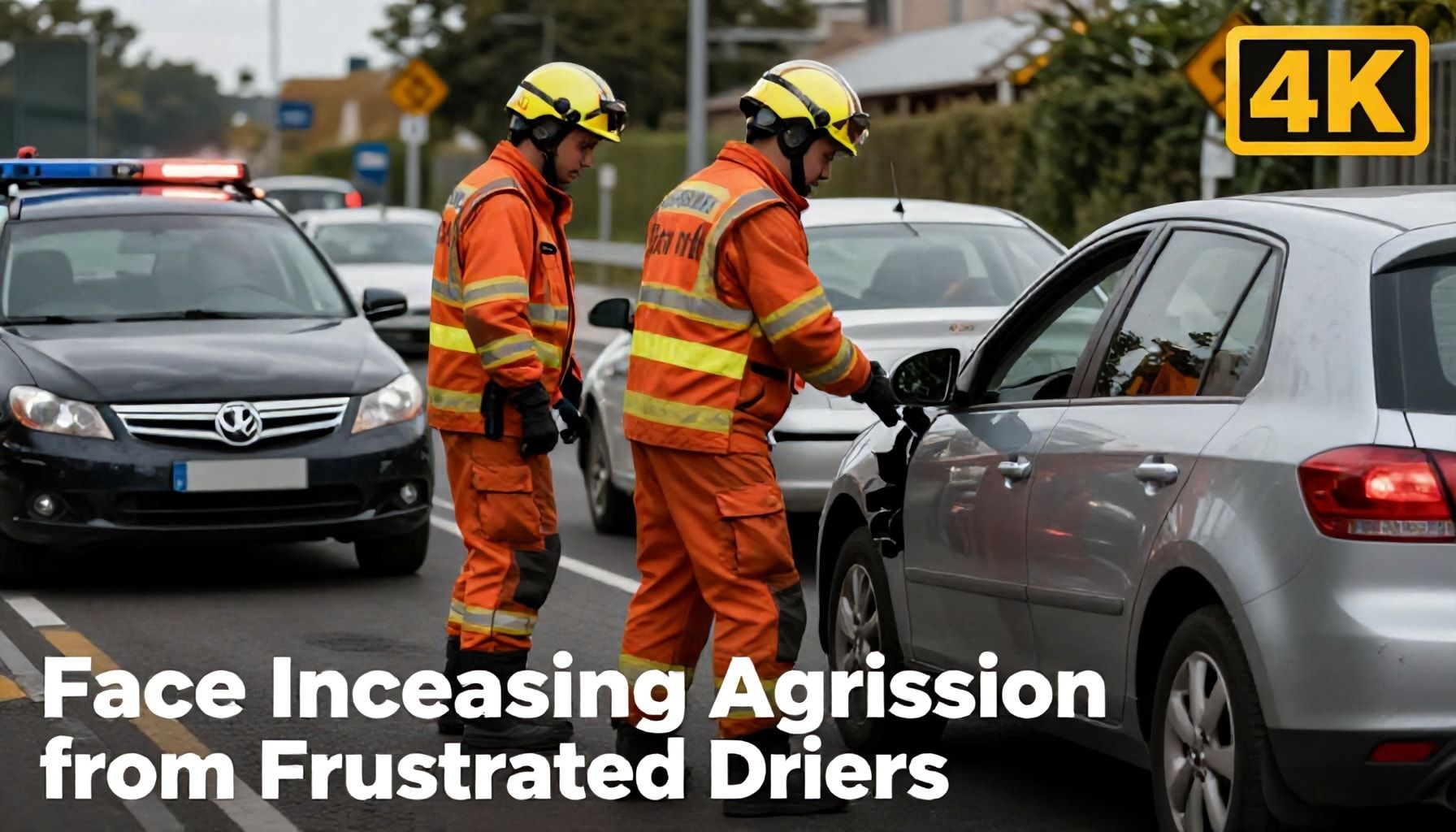 Emergency Crews Face Increasing Aggression from Frustrated Drivers