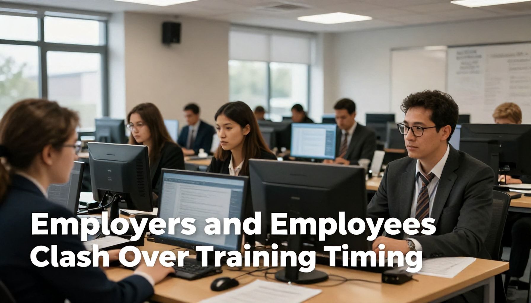 Employers and Employees Clash Over Training Timing