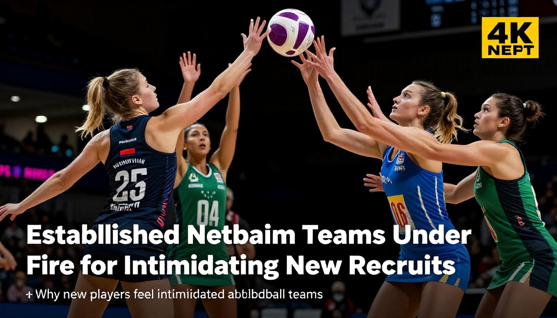 Established Netball Teams Under Fire for Intimidating New Recruits