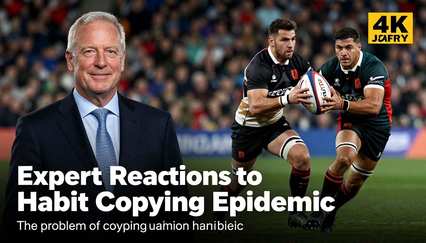 Expert Reactions to Rugby's Habit Copying Epidemic