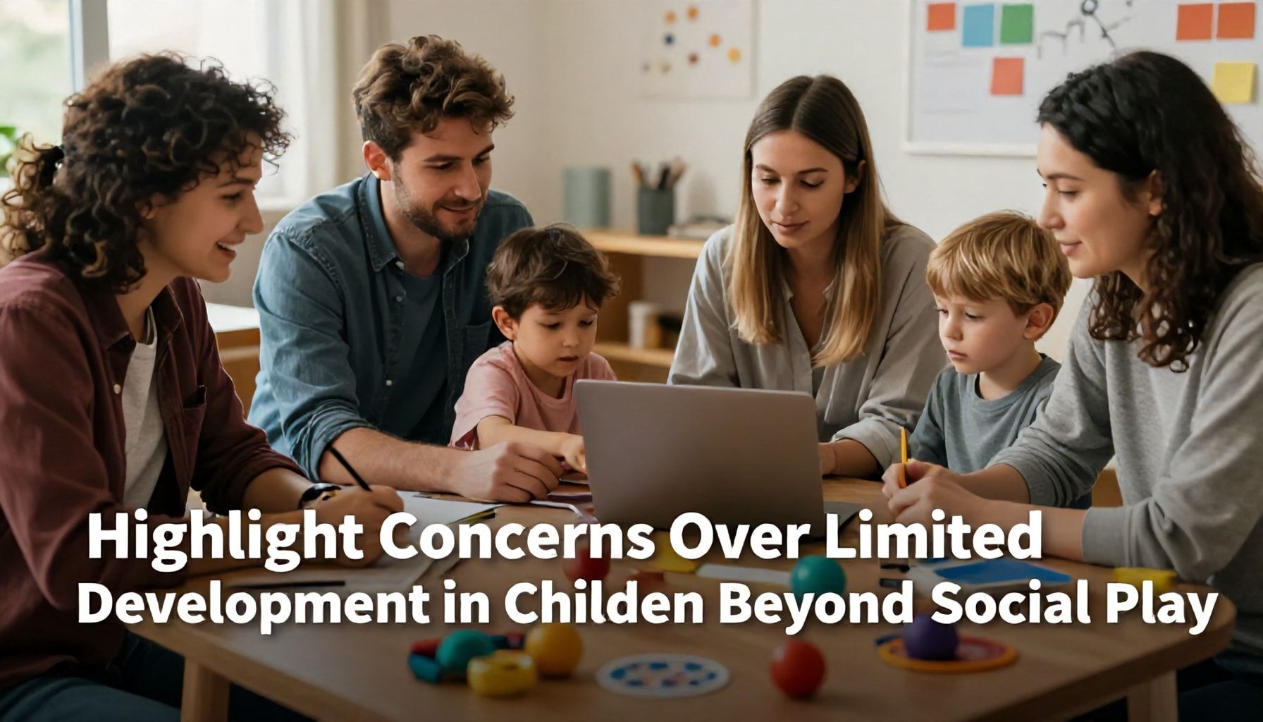 Experts Highlight Concerns Over Limited Development in Children Beyond Social Play