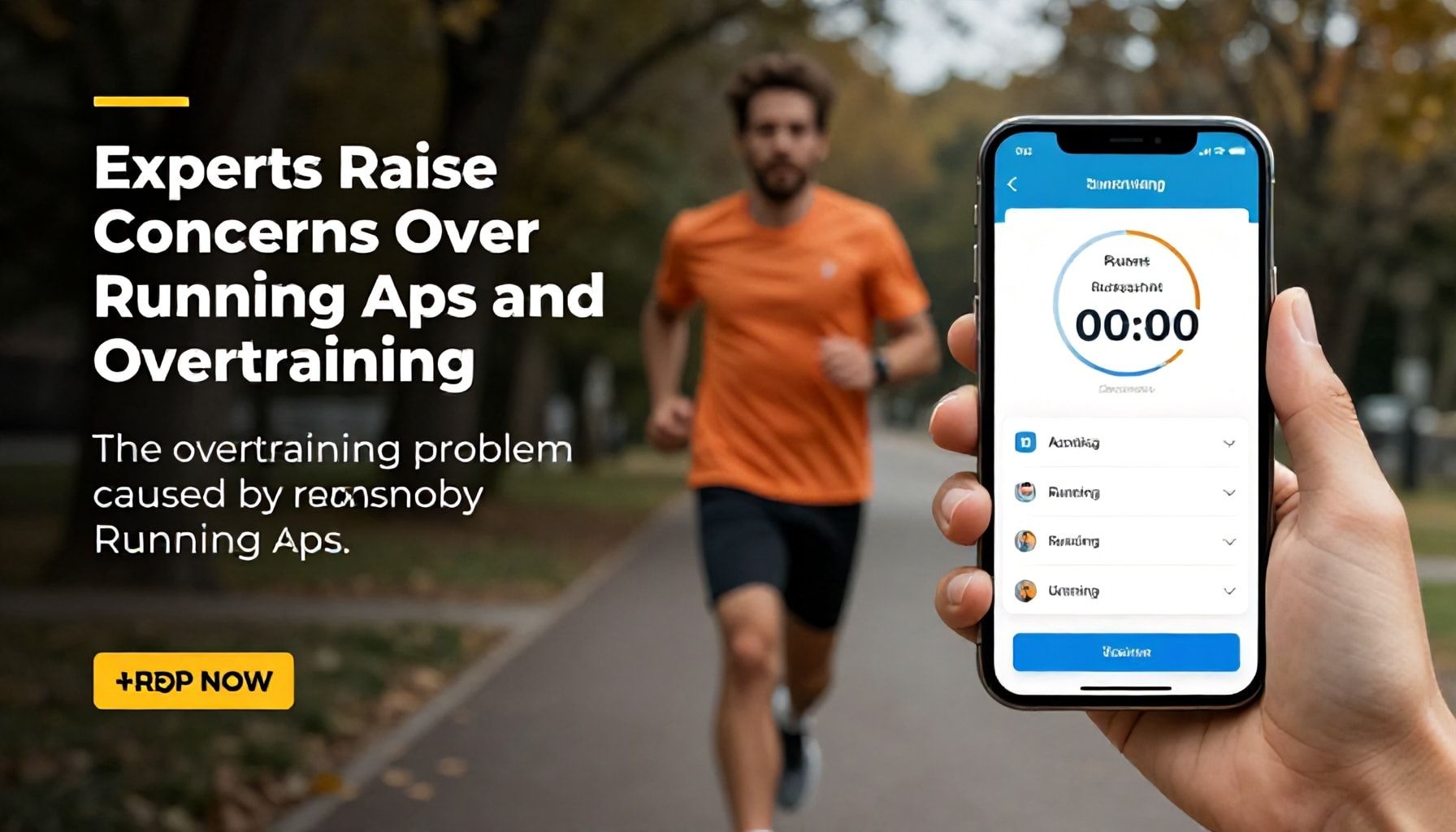 Experts Raise Concerns Over Running Apps and Overtraining
