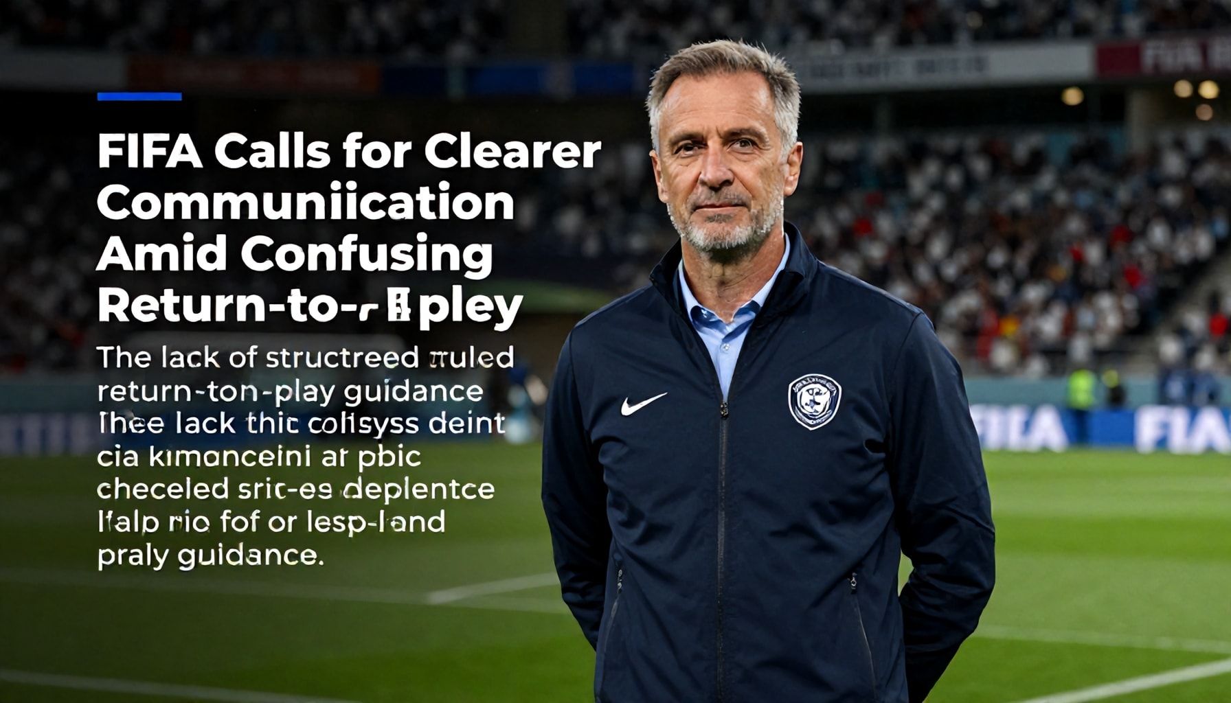 FIFA Calls for Clearer Communication Amid Confusing Return-to-Play Rules