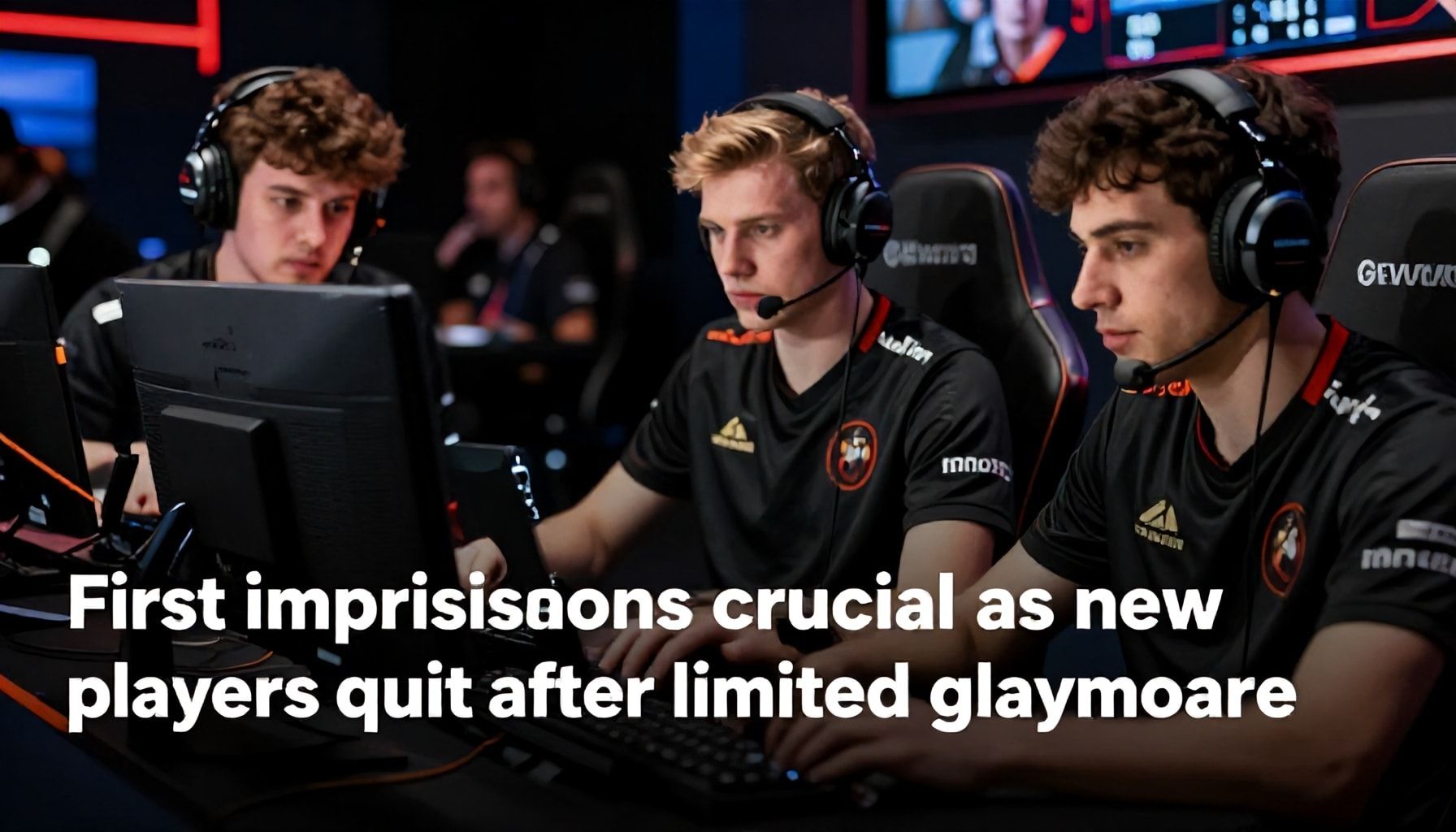 First impressions crucial as new players quit after limited gameplay