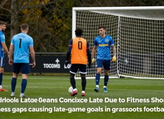 Grassroots Football Teams Concede Late Goals Due to Fitness Shortfalls