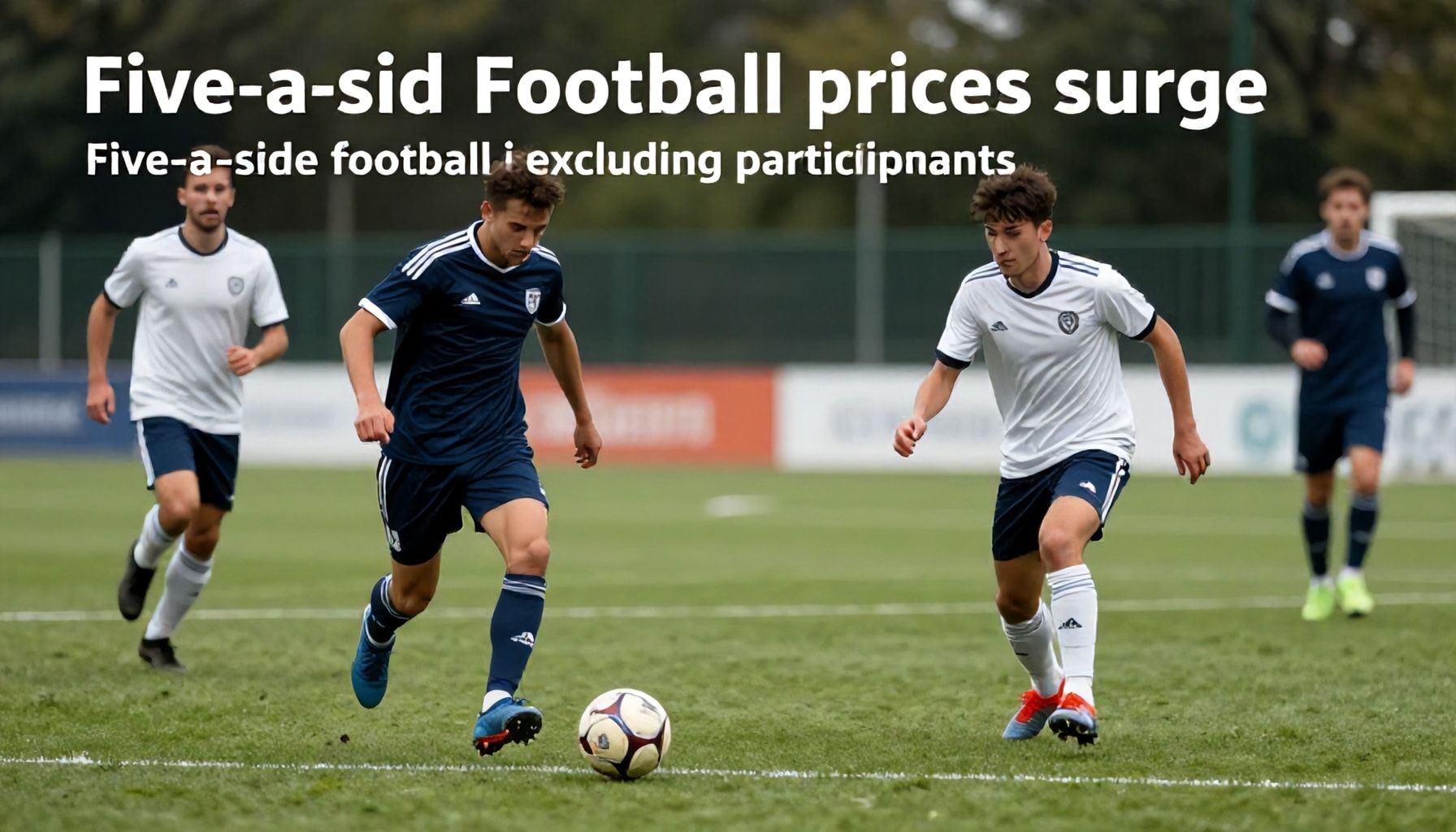 Five-a-side football prices surge, excluding participants