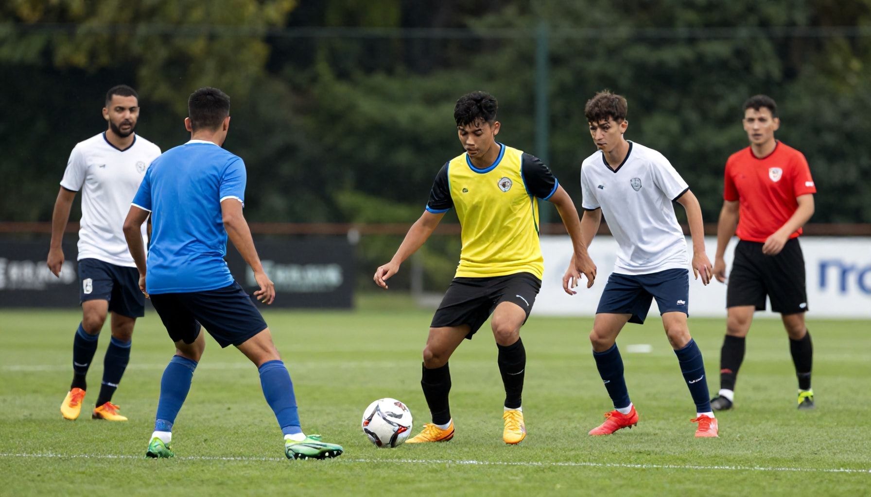 Five-a-side players neglecting tactical fundamentals