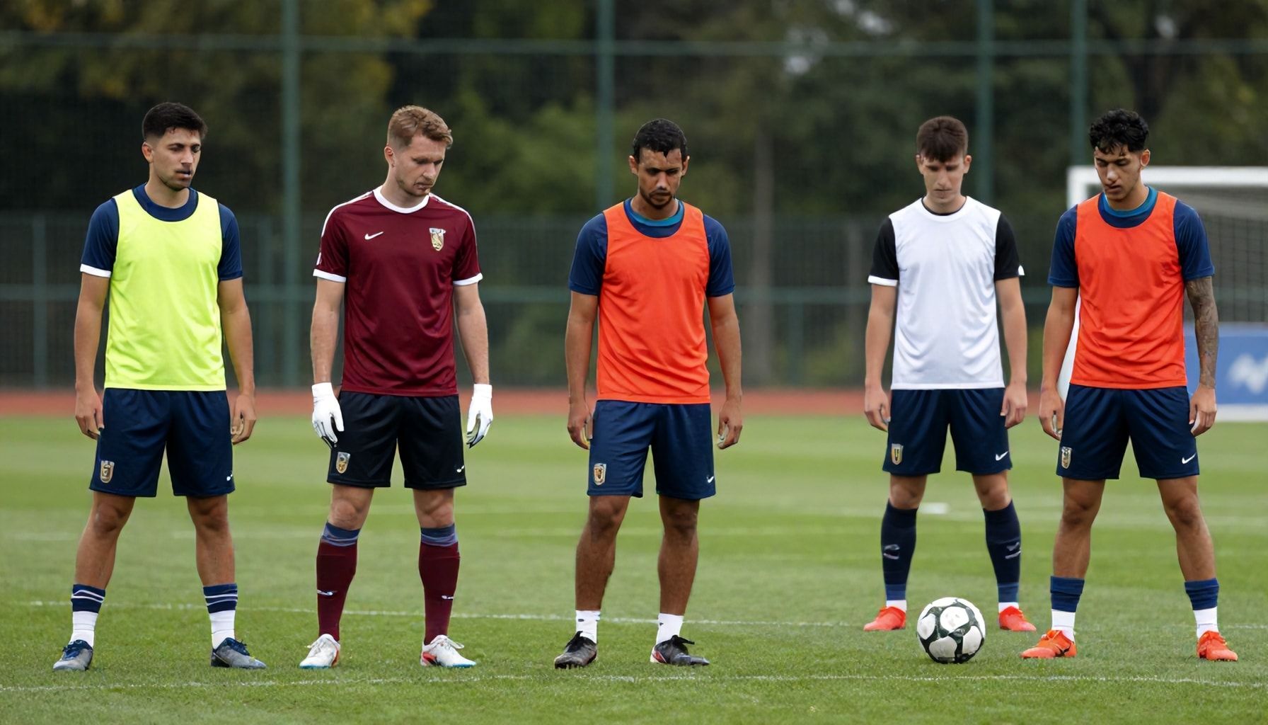 Five-a-side players prioritise playing time over warm-ups